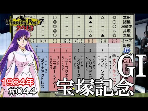 ウイポ 7 2013 PSP #044 オグリキャップ 宝塚記念