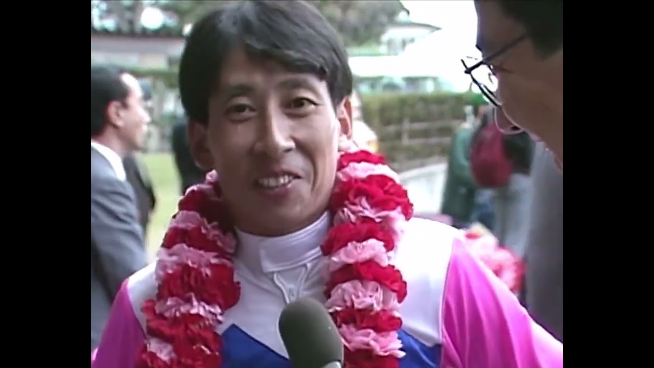 トウカイテイオー 1991年 第51回皐月賞(GI) (優勝馬：トウカイテイオー) (勝利騎手インタビュー付)