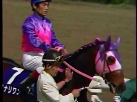 『前人未到、天皇賞３連勝を目指すスーパージョッキーと、これまた秋、春の連覇を狙う…』第１０１回天皇賞（春）（ＧⅠ）　本馬場入場　1990.4.29　出走馬：スーパークリーク、イナリワン他　実況：杉本清