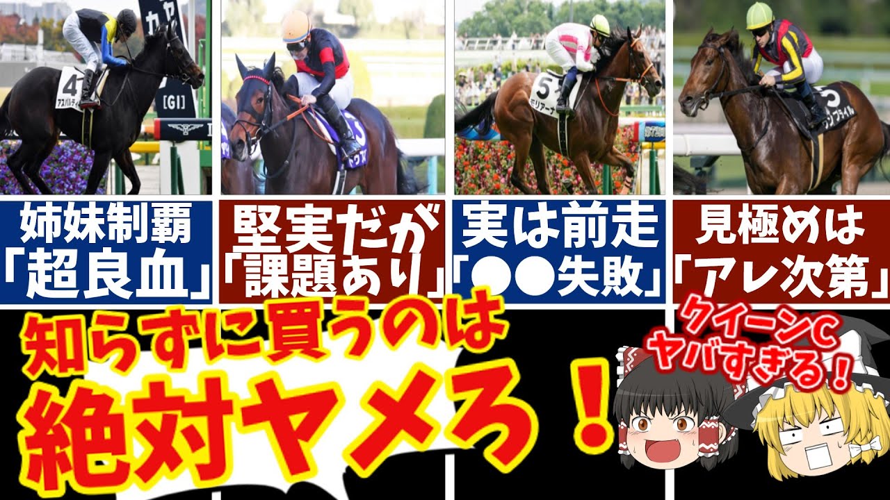 【競馬】デイリー杯クイーンC2023やるなら知らないと損をする注目馬の情報！【ゆっくり解説】