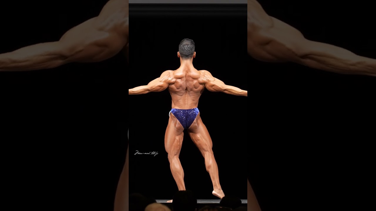 2022ゴールドジムジャパンカップ【70kg以下級優勝】五味原領選手フリーポーズ