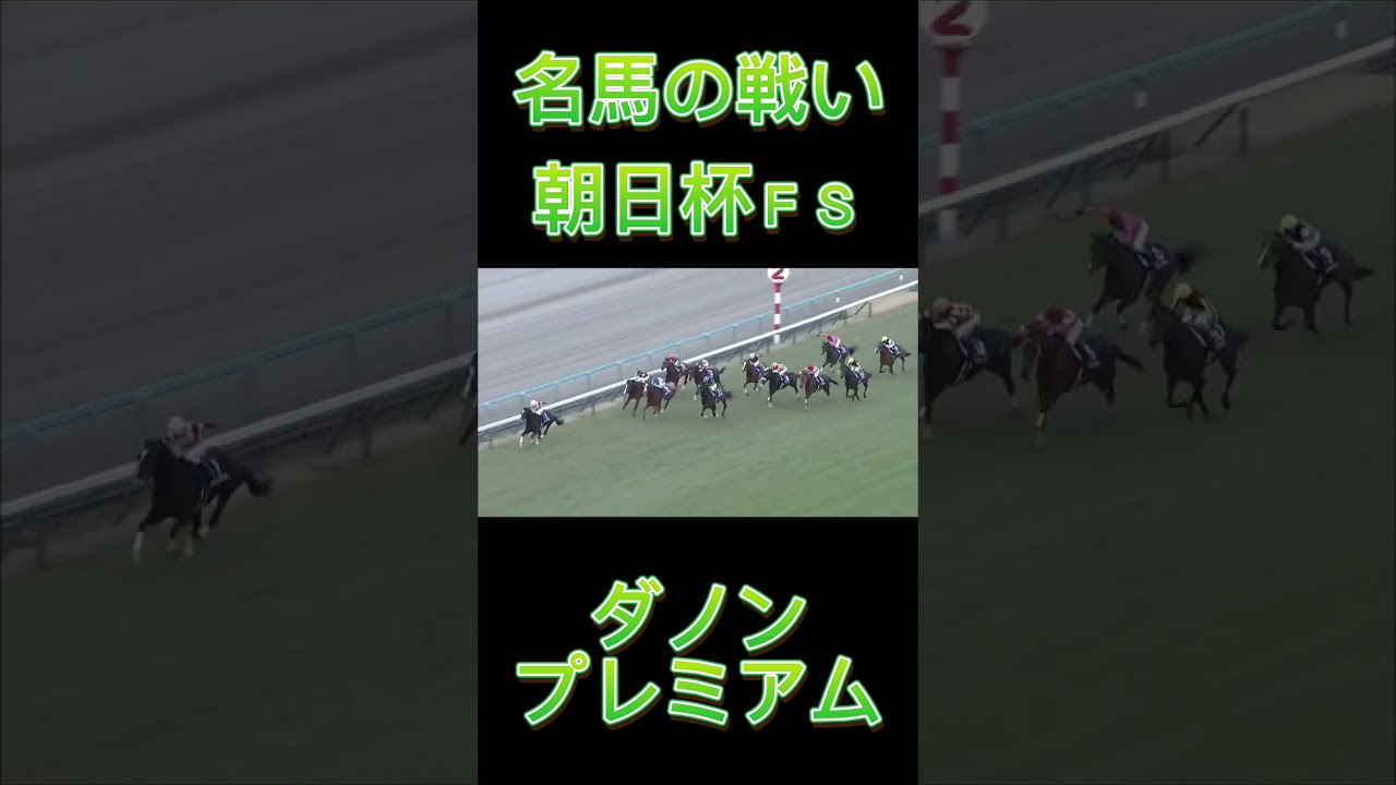 凄いレース！朝日杯フューチュリティステークスのダノンプレミアム#shorts #競馬 #スポーツ #ウマ娘