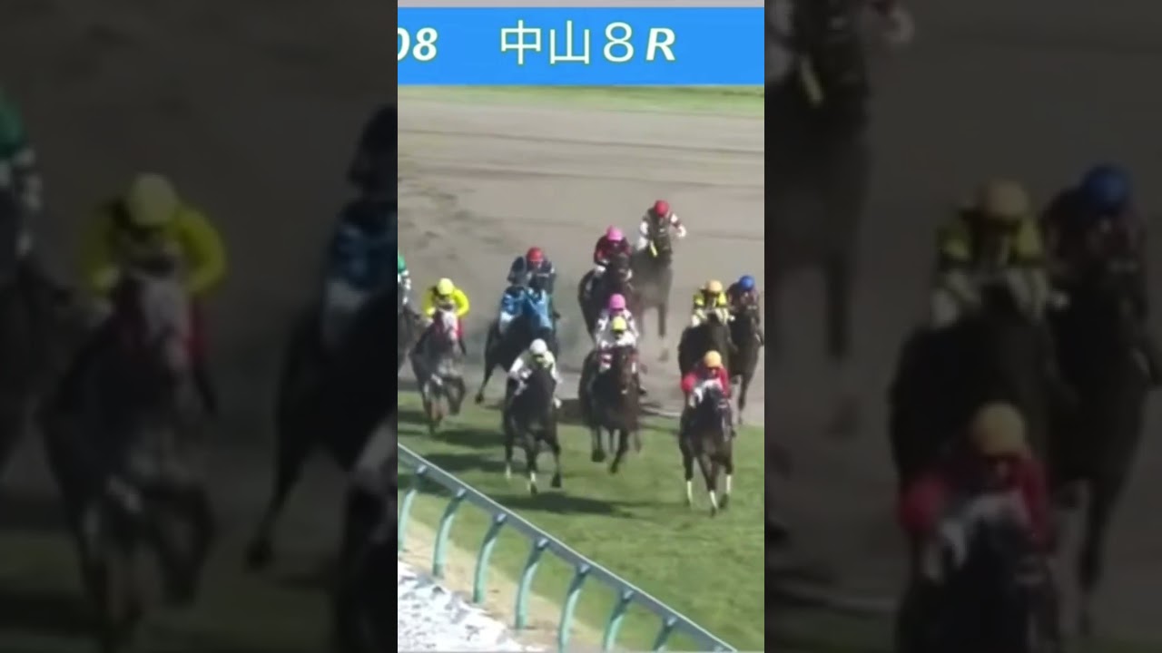 2頭が同時落馬してしまう