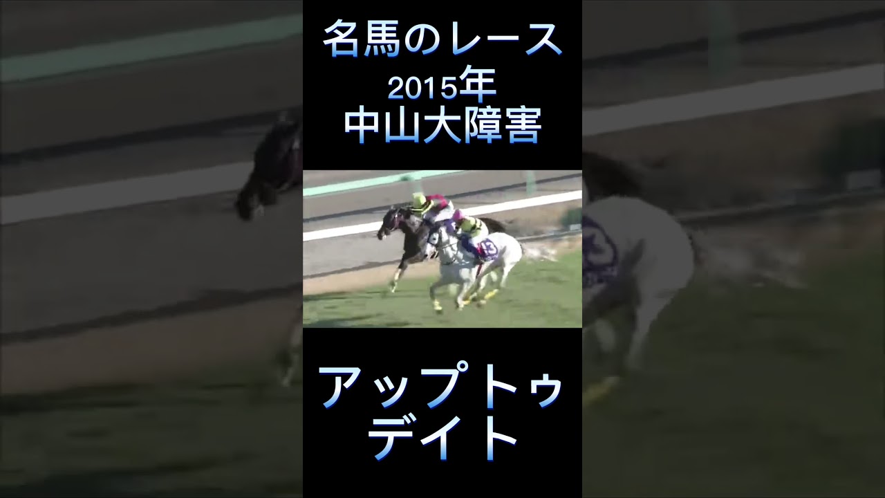 凄いレース！2015年中山大障害のアップトゥデイト#shorts #競馬 #スポーツ #ウマ娘