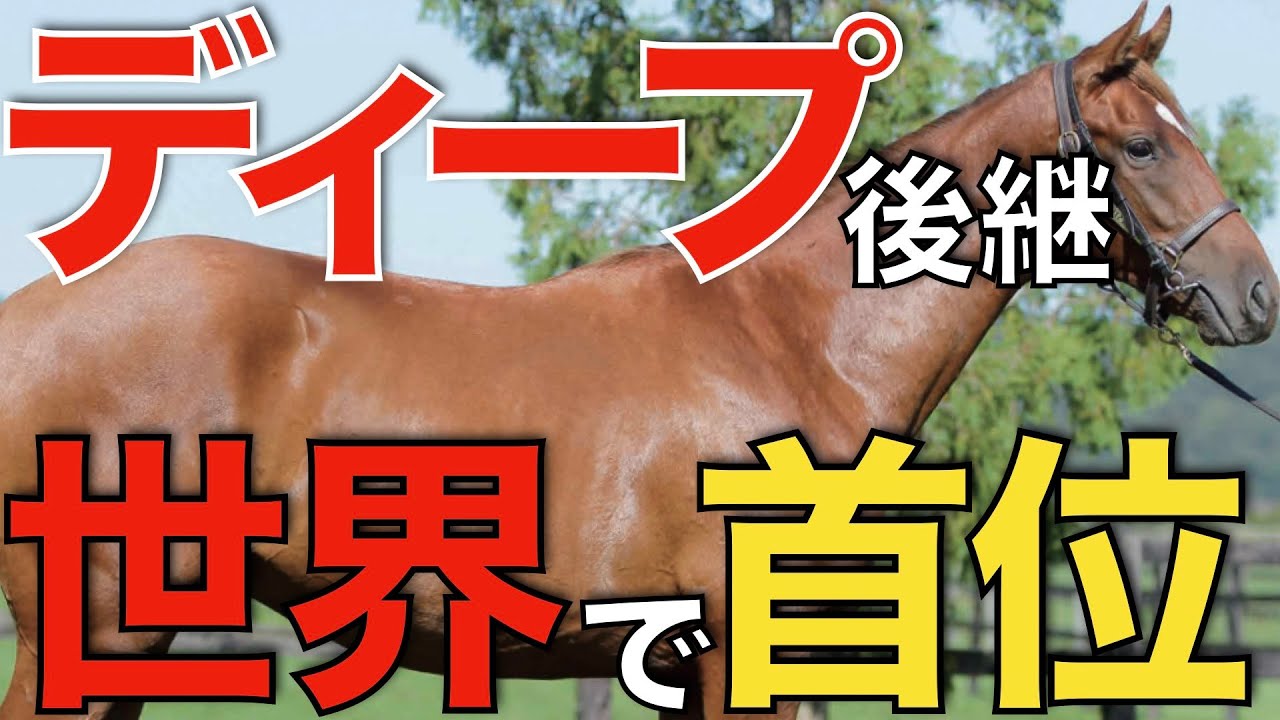 【偉業達成】ディープインパクト後継が世界で輝く！ついにリーディングサイアーまで。