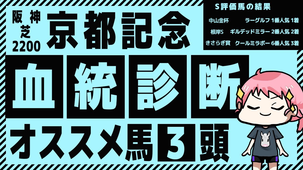 京都記念2023 血統全頭診断【競馬予想/初心者向け/血統解説】