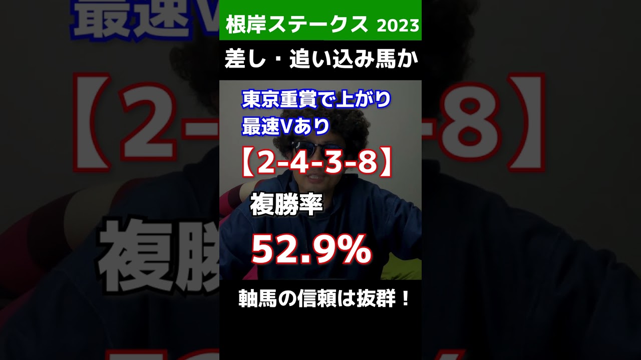 【根岸ステークス2023予想】差し・追い込みが決まりやすいレース!?今回の軸馬は東京1400mのスペシャリストで鉄板級!? #Shorts #根岸S2023 #競馬予想 @ウマ探偵あまんちゅ
