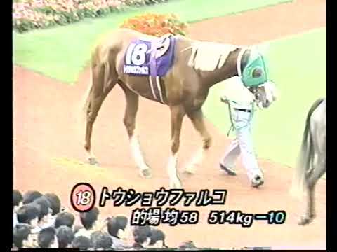 トウショウファルコのパドック@1992年天皇賞・秋(G1)