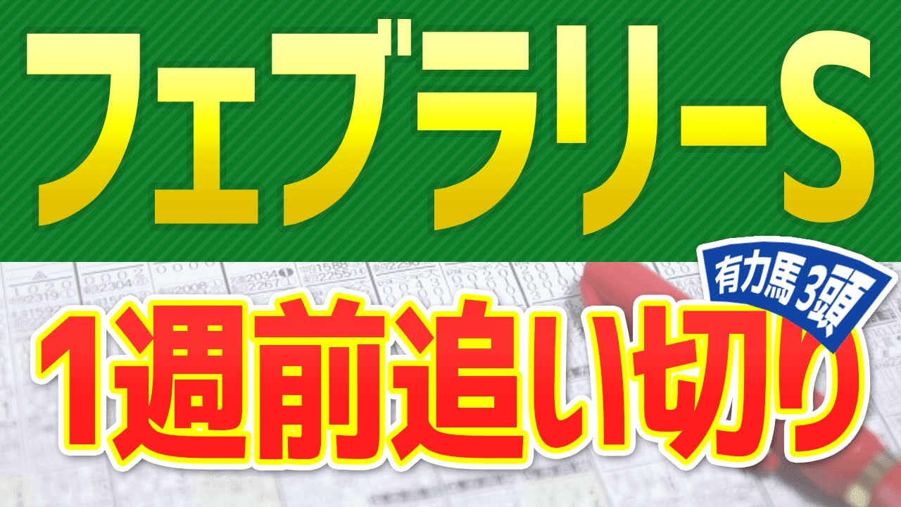 【フェブラリーステークス2023】出走馬の一週前追い切りや調教を徹底考察🐴 ～JRAフェブラリーSの競馬予想～