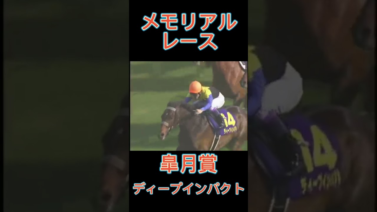 メモリアルレース！皐月賞のディープインパクト#shorts #スポーツ #競馬 #ウマ娘