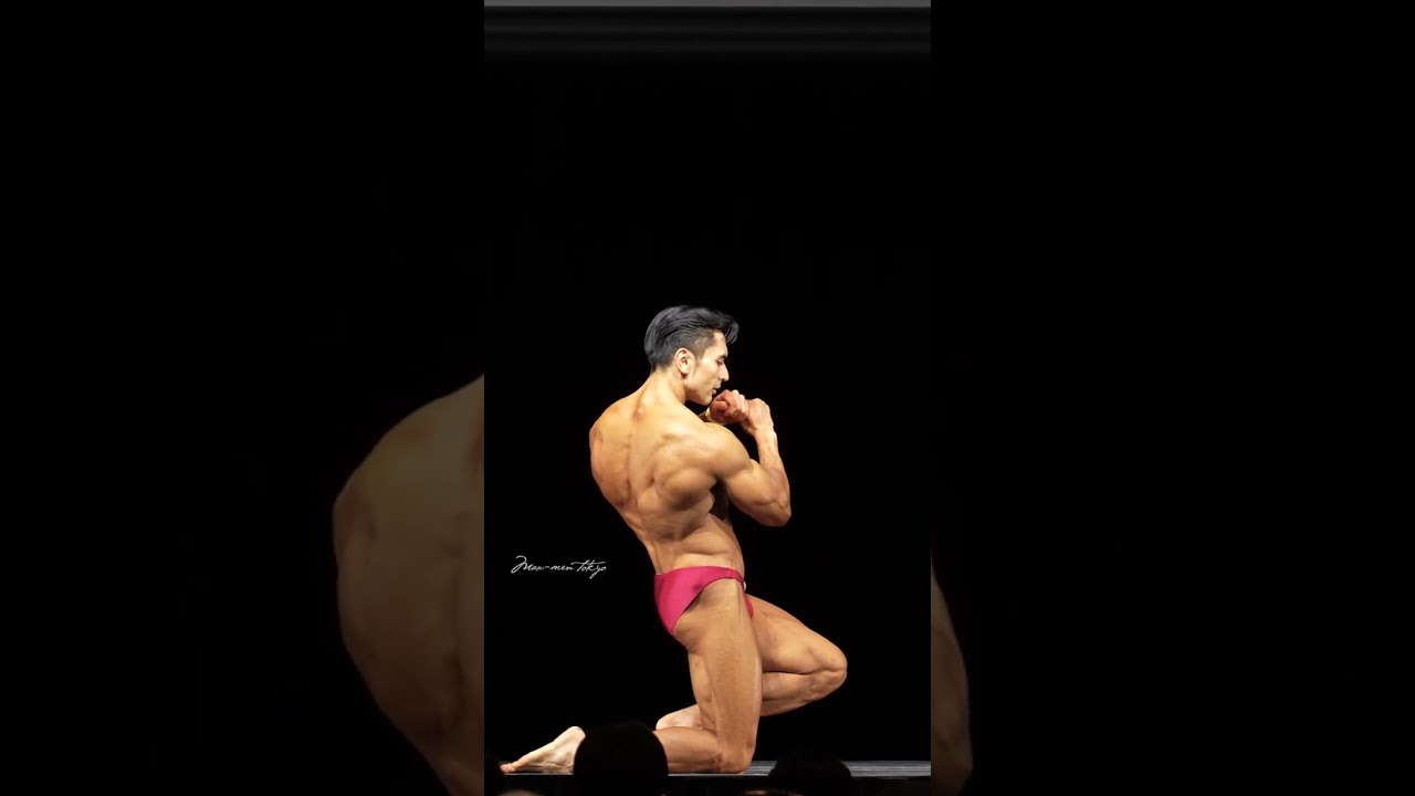 2022ゴールドジムジャパンカップ【70kg以下級準優勝】中村真利男選手フリーポーズ