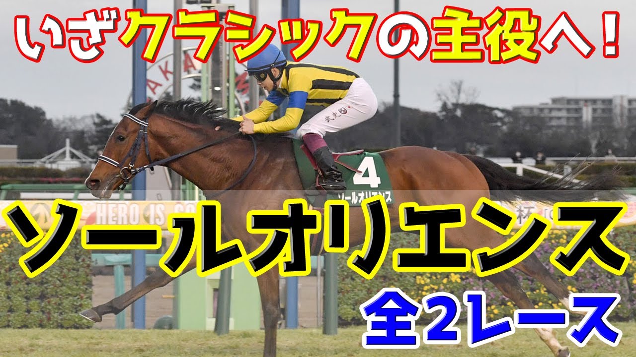 【クラシック候補】ソールオリエンス 全2レース