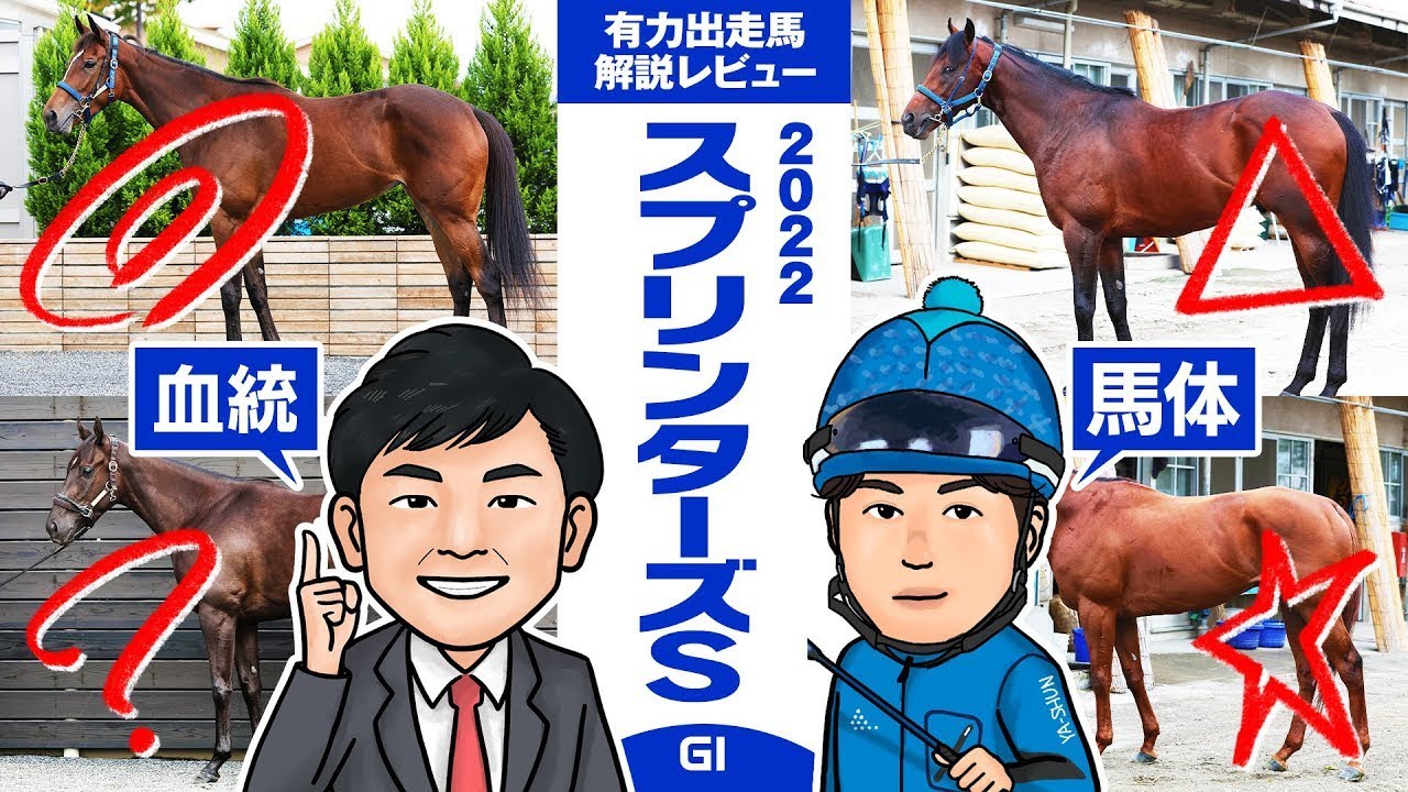 【スプリンターズステークス 2022】２人揃って太鼓判！電撃決戦を制するのはこの馬だ！馬体vs血統 有力出走馬解説レビュー【競馬 予想】
