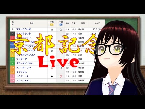 【競馬VTuber】京都記念ライブ◆エフフォーリア