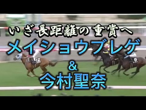 メイショウブレゲ＆今村聖奈、いざ長距離重賞路線へ