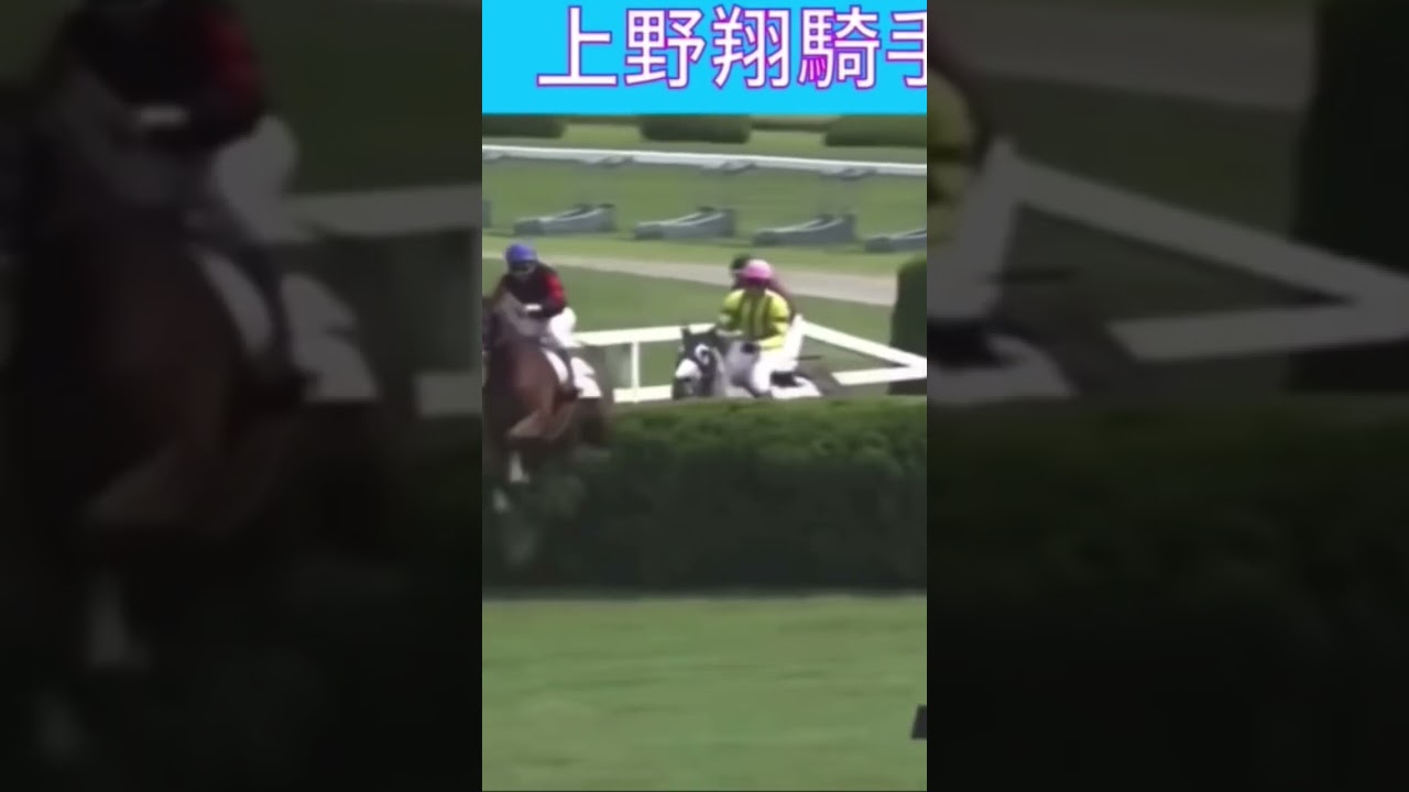 飛越時に頭から落馬