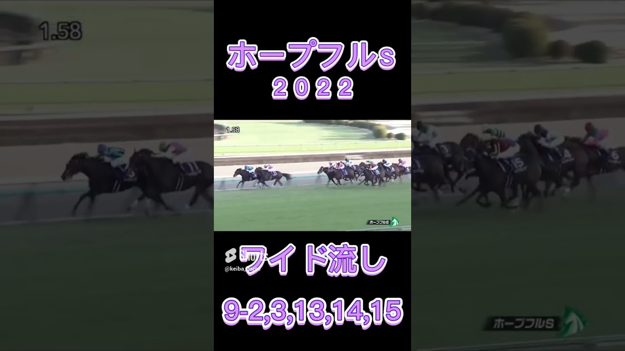 ホープフルステークスってこんなに荒れるけっ？#スポーツ #競馬 #shorts #ホープフルステークス#ado