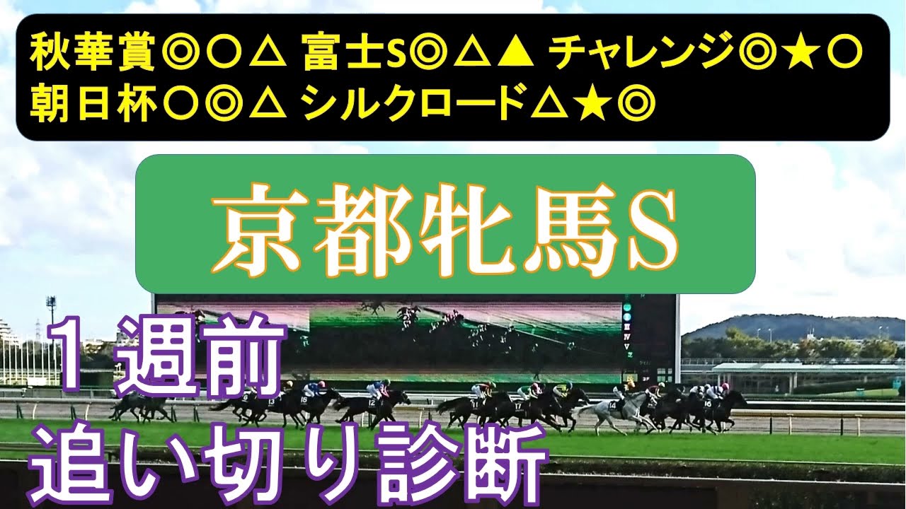 京都牝馬ステークス2023　1週前追い切り　状態上向きなのは？