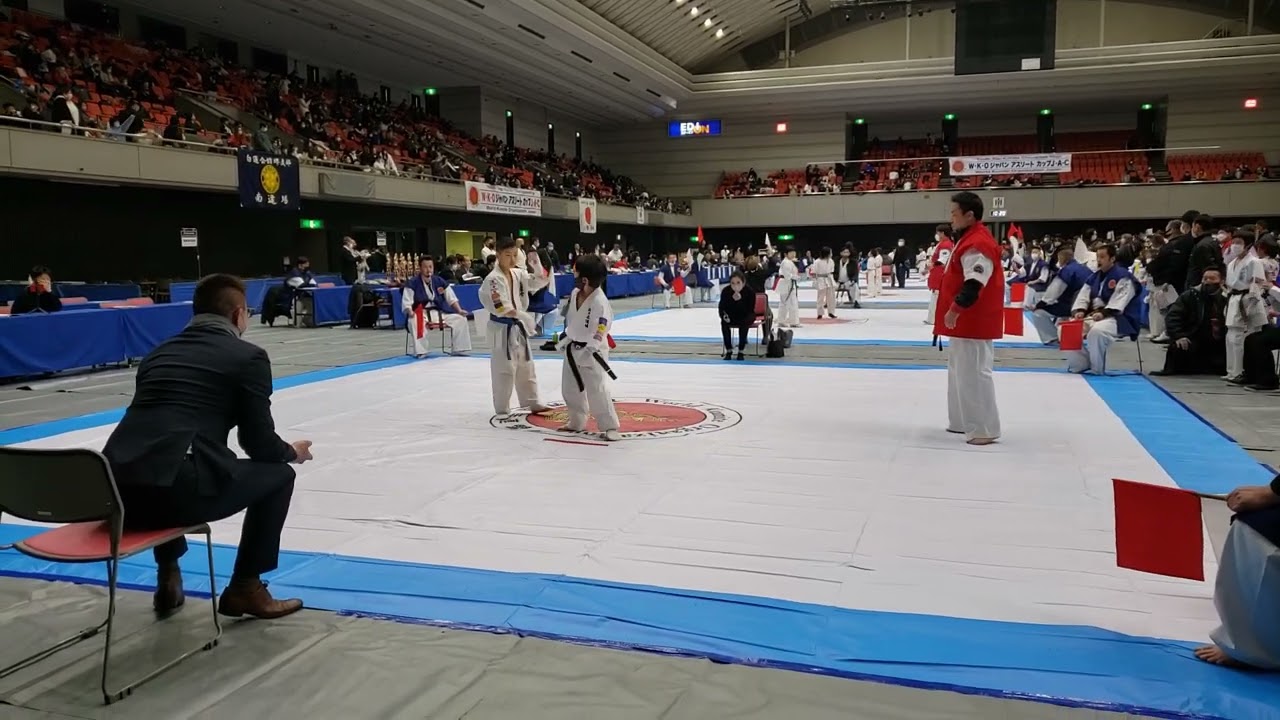 松園公謙　1回戦❗優勢勝ち❗第5回ジャパンアスリートカップ❗小学3年男子重量級❗