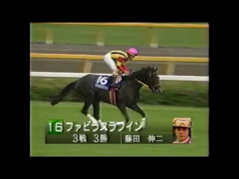 『４戦全勝ＧⅠの勲章を胸に、夢はアスコットへ…』第１回　ＮＨＫマイルカップ （ＧⅠ） 本馬場入場　　出走馬：ファビラスラフイン、スギノハヤカゼ、バンブーピノ、タイキフォーチュン他　＃キャッスルリバー