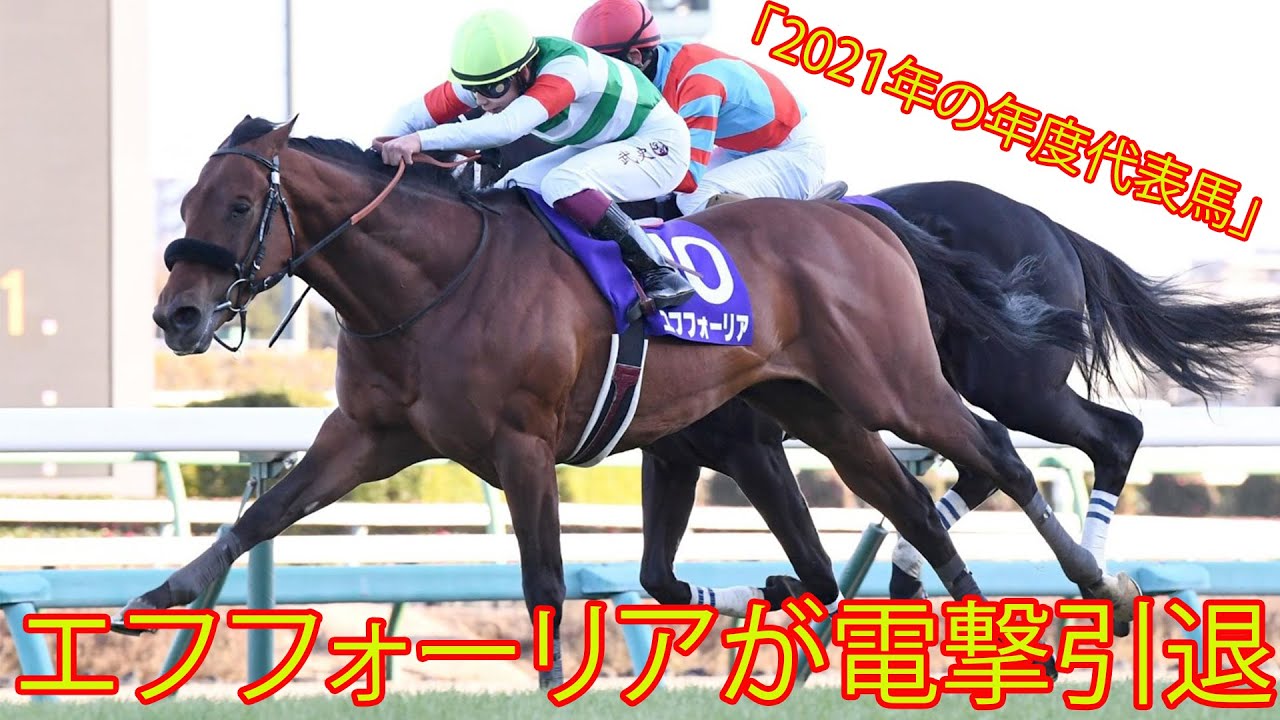 エフフォーリアが電撃引退。心房細動で競走中止。社台ＳＳで種牡馬入り。鹿戸調教師「次の〝大事な仕事〟に備えるべきという結論に至りました」。