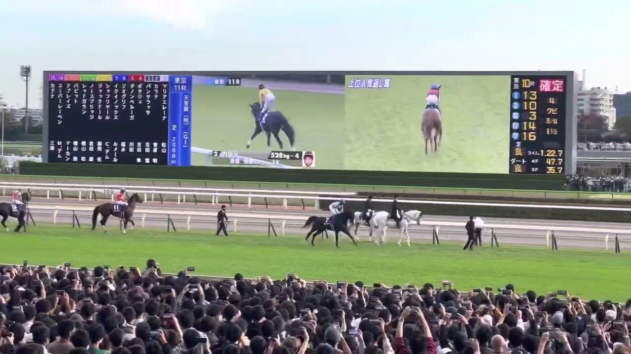 2022年天皇賞（秋）返し馬