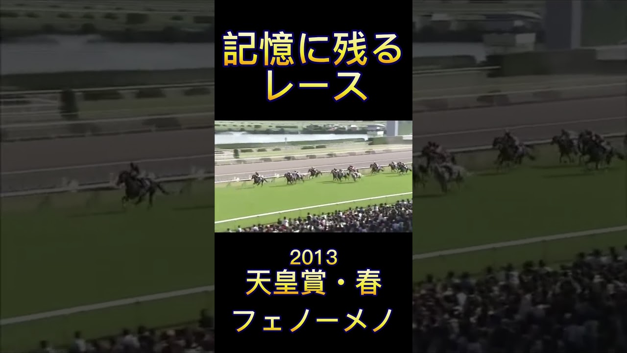 これは凄い！2013年天皇賞・春のフェノーメノ#shorts #競馬 #スポーツ #ウマ娘 #天皇賞春