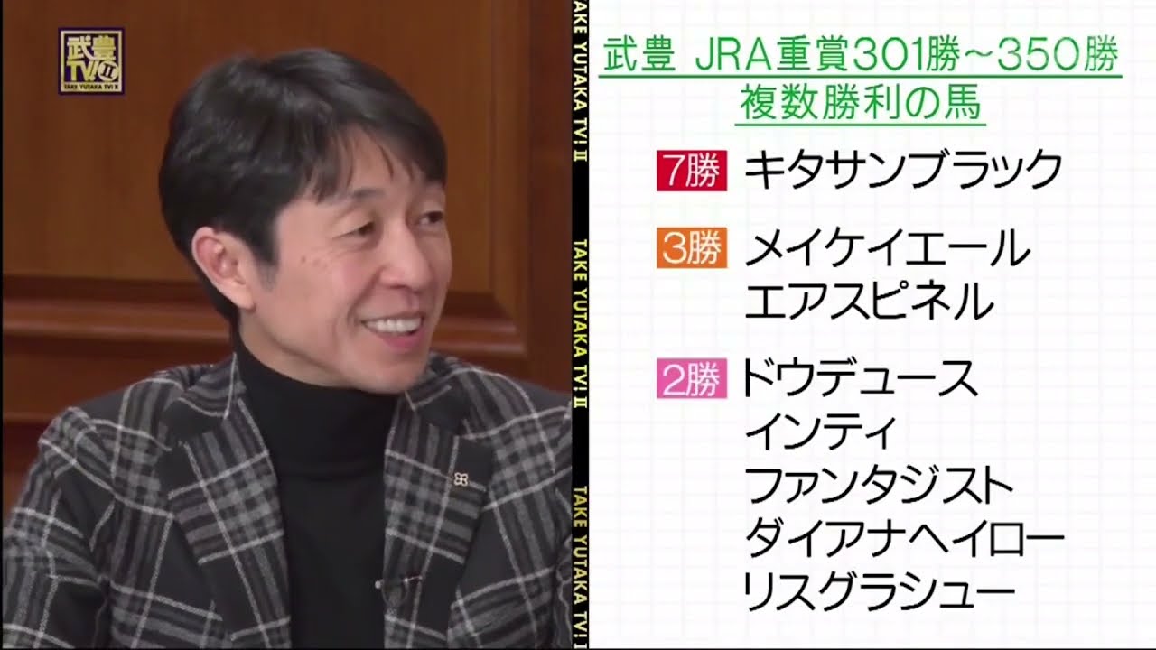 武豊TV 2023「有馬記念プレイバック＆ジョッキー新春座談会」