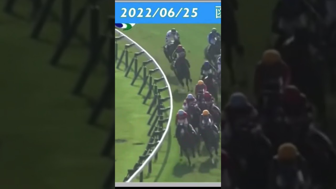 一頭の落馬から複数ば落馬してしまう