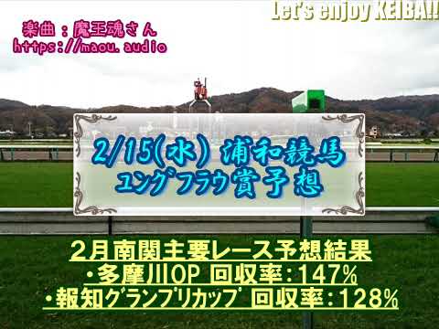 2023浦和競馬　ユングフラウ賞予想