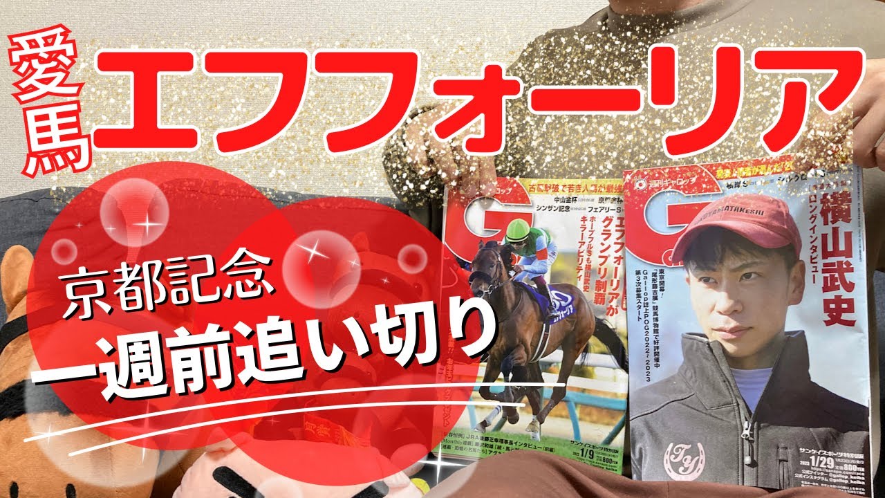 【５８日目】愛馬エフフォーリア京都記念一週前追い切り！武史騎手騎乗！出資者の気持ち