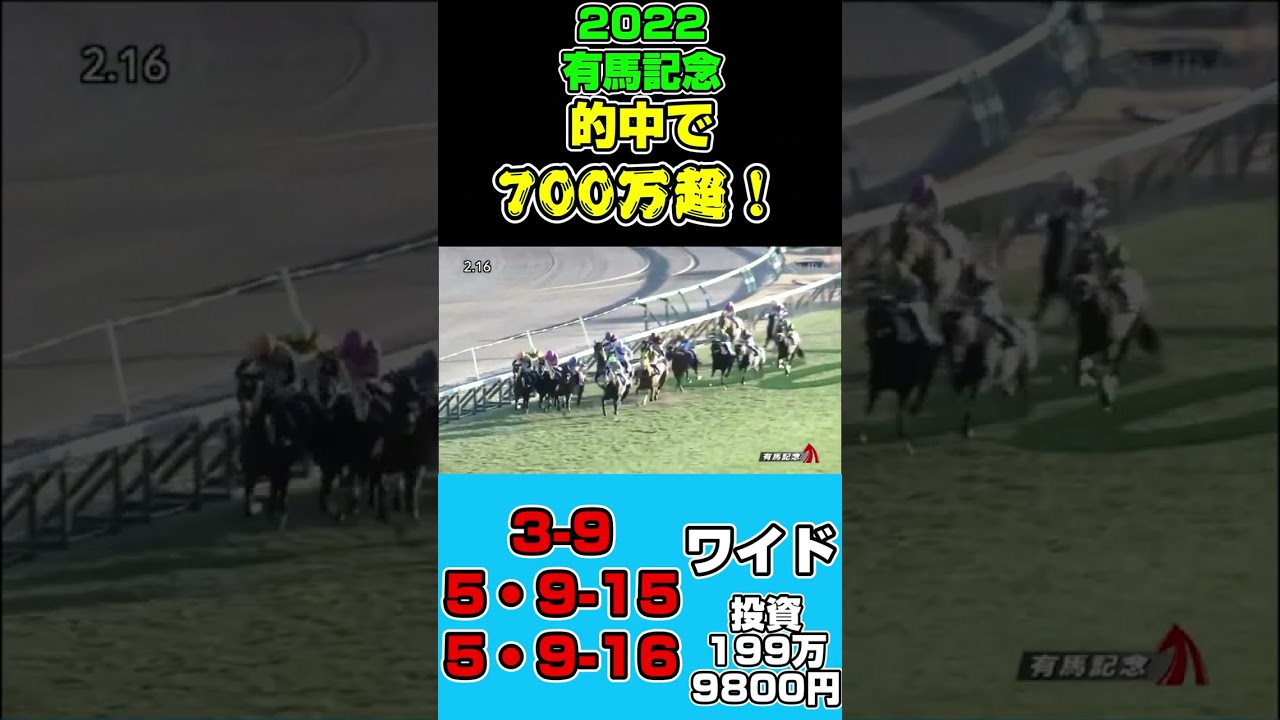 【競馬】有馬記念に２００万ブッコミます！