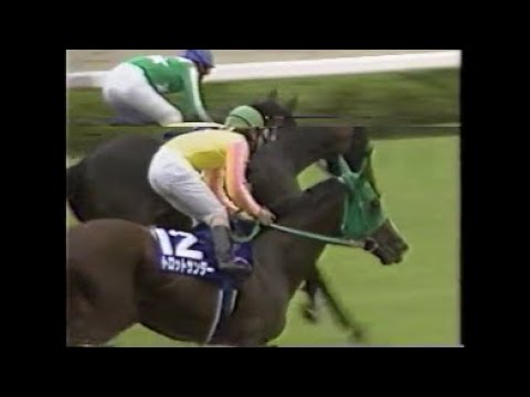 【ＧⅠ馬８頭　超豪華メンバー集結】第４６回　安田記念 （ＧⅠ）　トロットサンダー　横山典弘　1996.6.9　出走馬：フラワーパーク、ヒシアマゾン、ジェニュイン、タイキブリザード、ダンスパートナー他