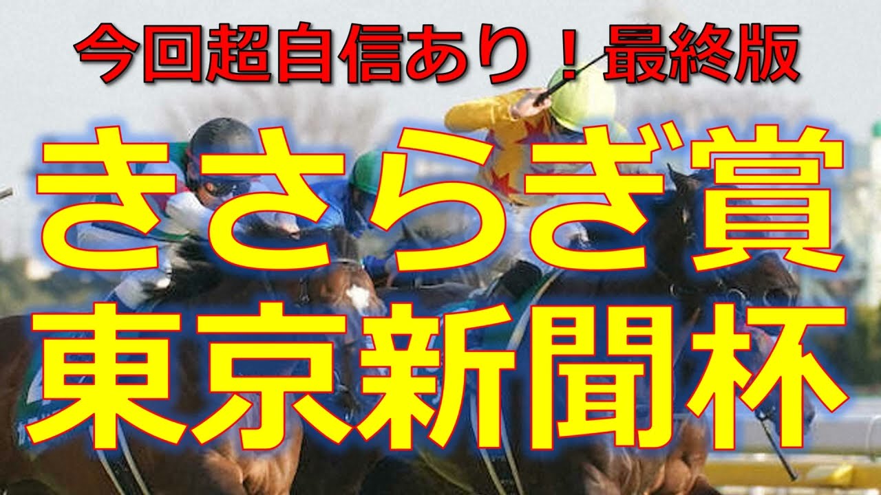 きさらぎ賞・東京新聞杯　完全最終予想