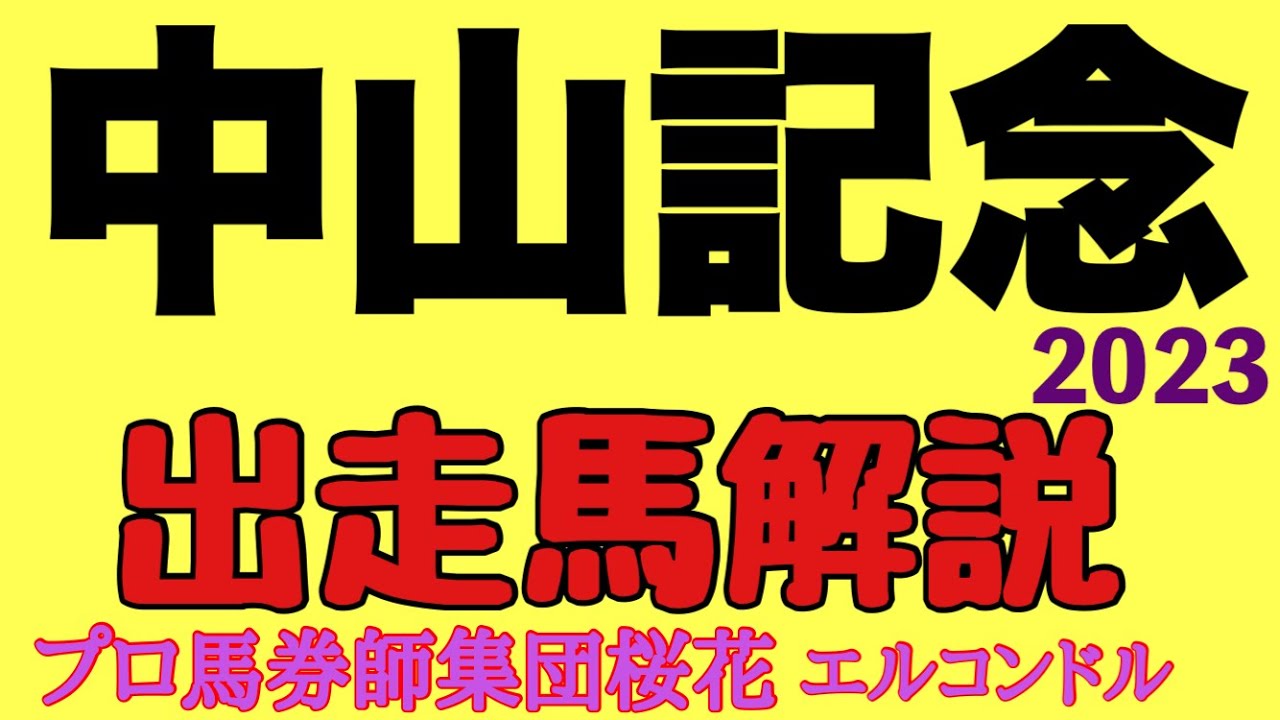 プロ馬券師集団桜花エルコンドル氏の中山記念2023出走馬解説！例年豪華メンバー揃うレースだが今年もシュネルマイスターにスタニングローズ等G1馬にソーヴァリアントなどの実力馬が揃い楽しみなレース！