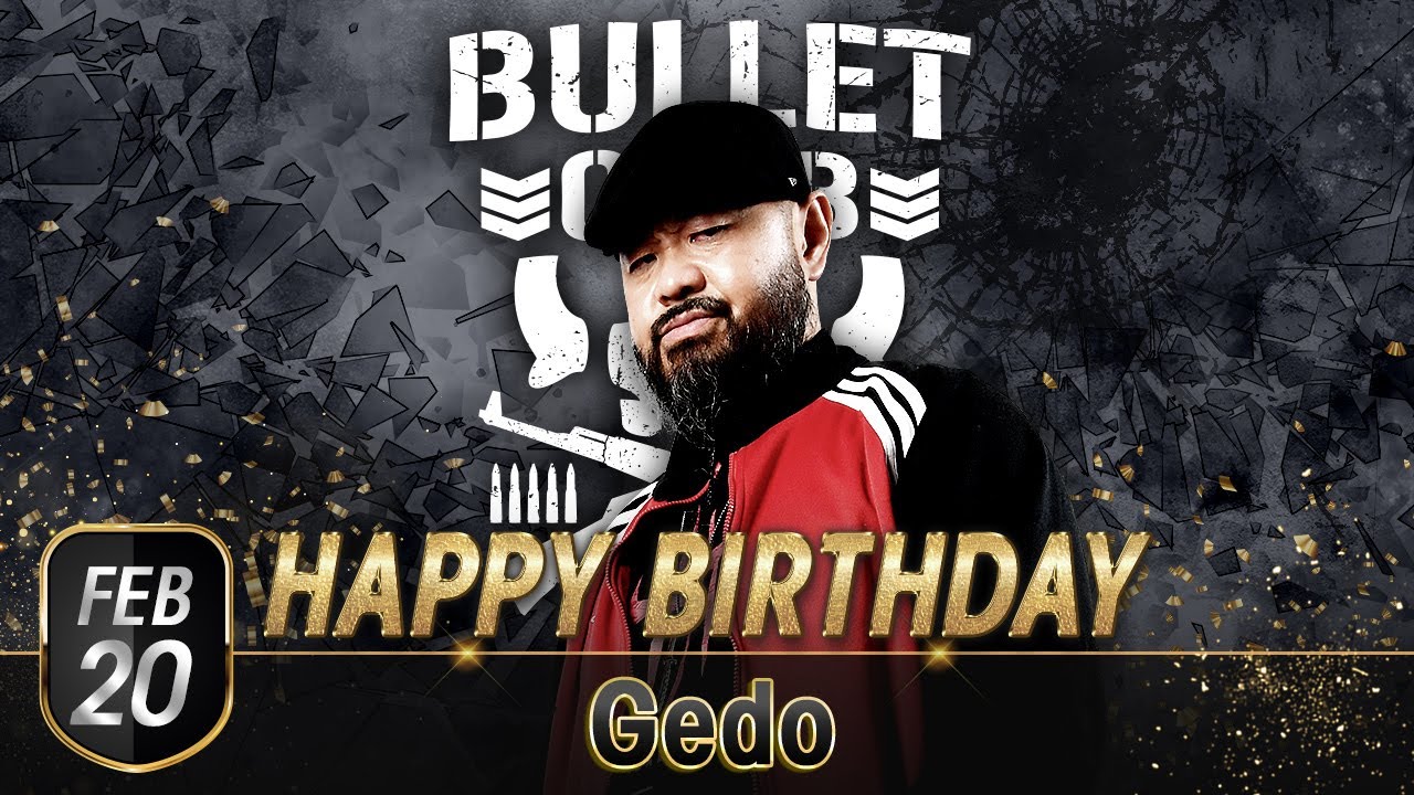 🎂HAPPY BIRTHDAY🎂Gedo✨【2月20日】
