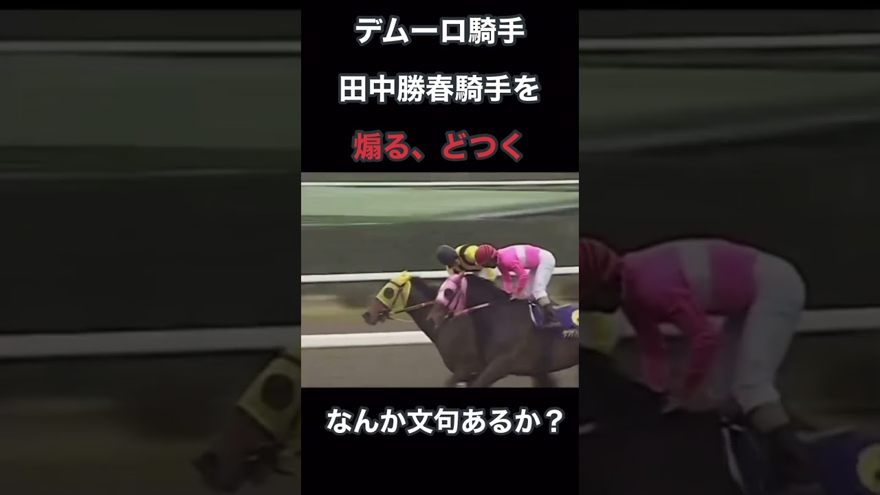 デムーロ騎手 ヤバすぎるゴール後