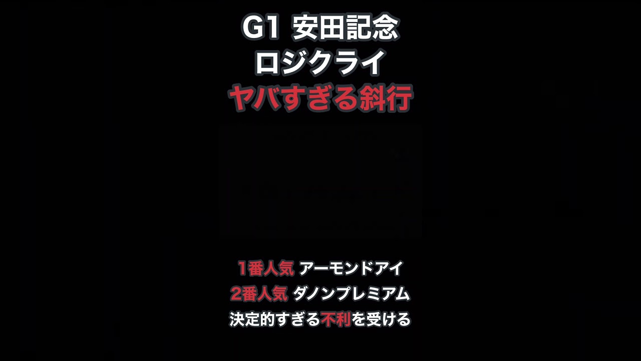 G1安田記念でロジクライヤバすぎる斜行 1番人気アーモンドアイ2番人気ダノンプレミアム決定的すぎる不利を受ける