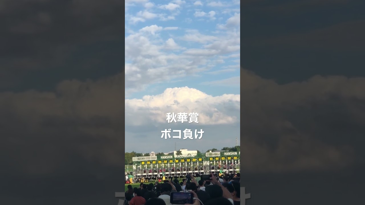 競馬初心者秋華賞で夢掴めるか！？スタートしか録れてませんでした。