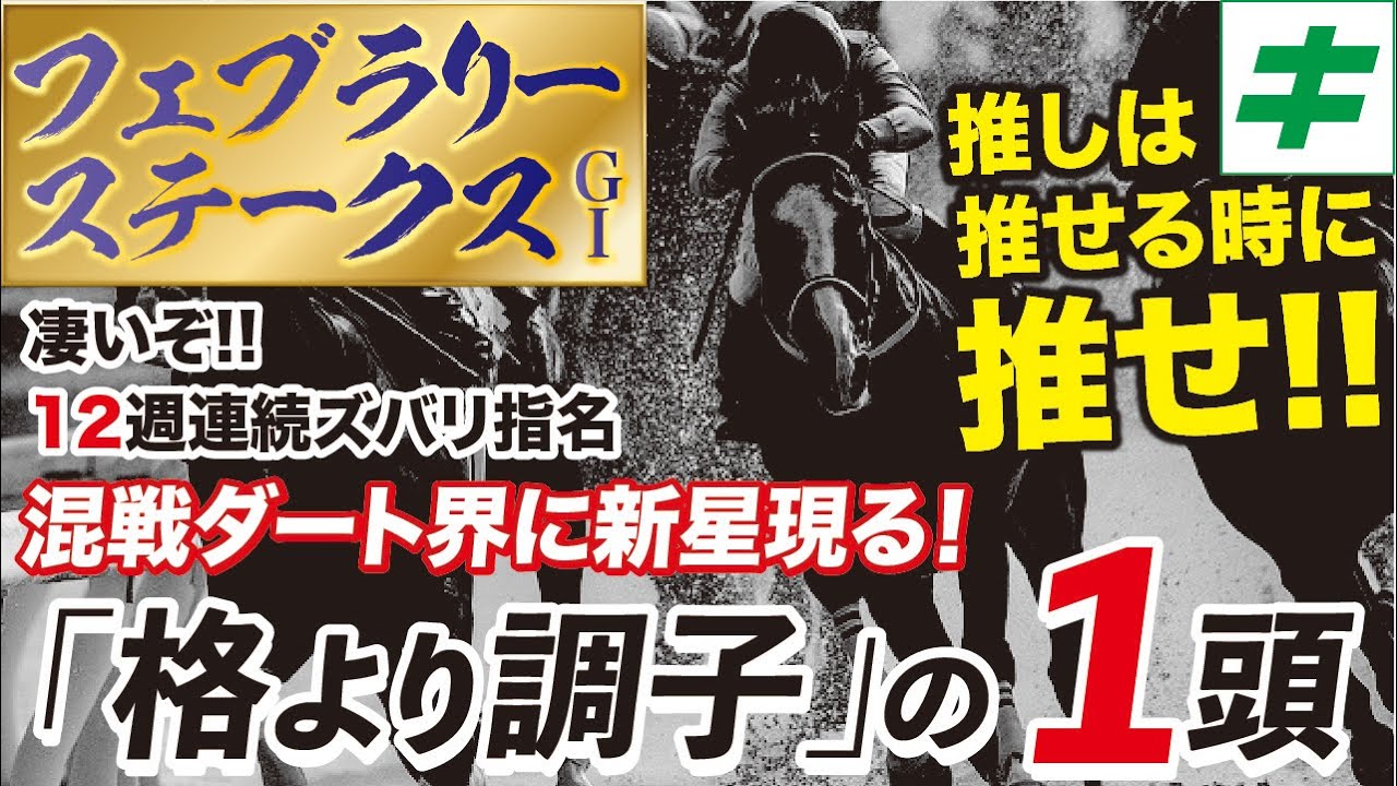 フェブラリーステークス 2023【予想/調教】新ダート王を狙え！「驚異の仕上がり」に夢を託す！