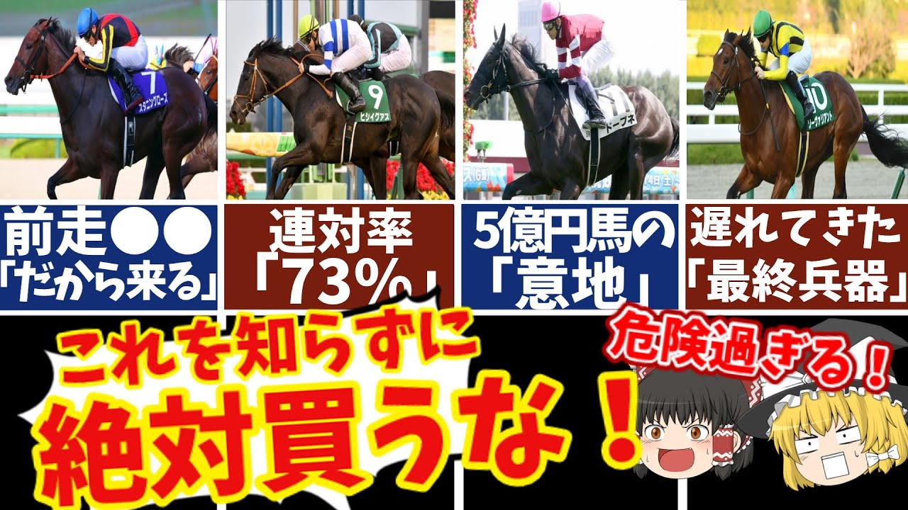 【競馬】中山記念2023知らないと損をする注目馬の情報！【ゆっくり解説】