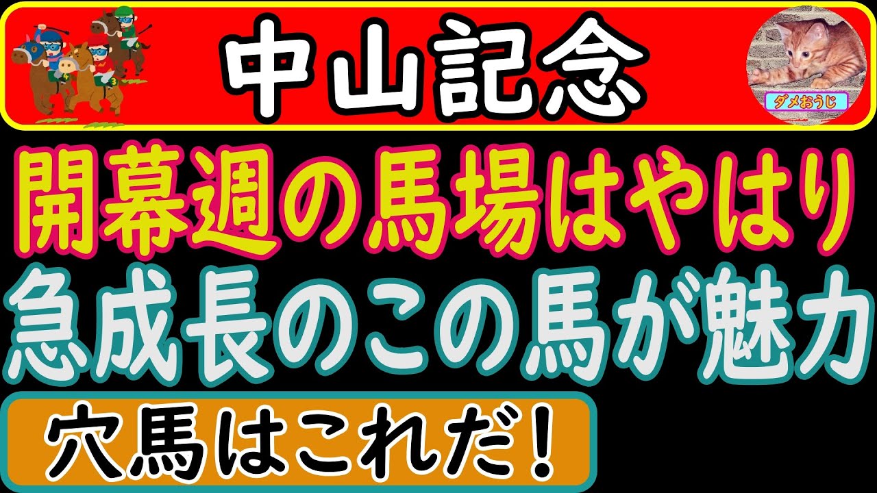 中山記念2023年の穴馬予想！予想オッズ7人気以下の中から穴馬を選出