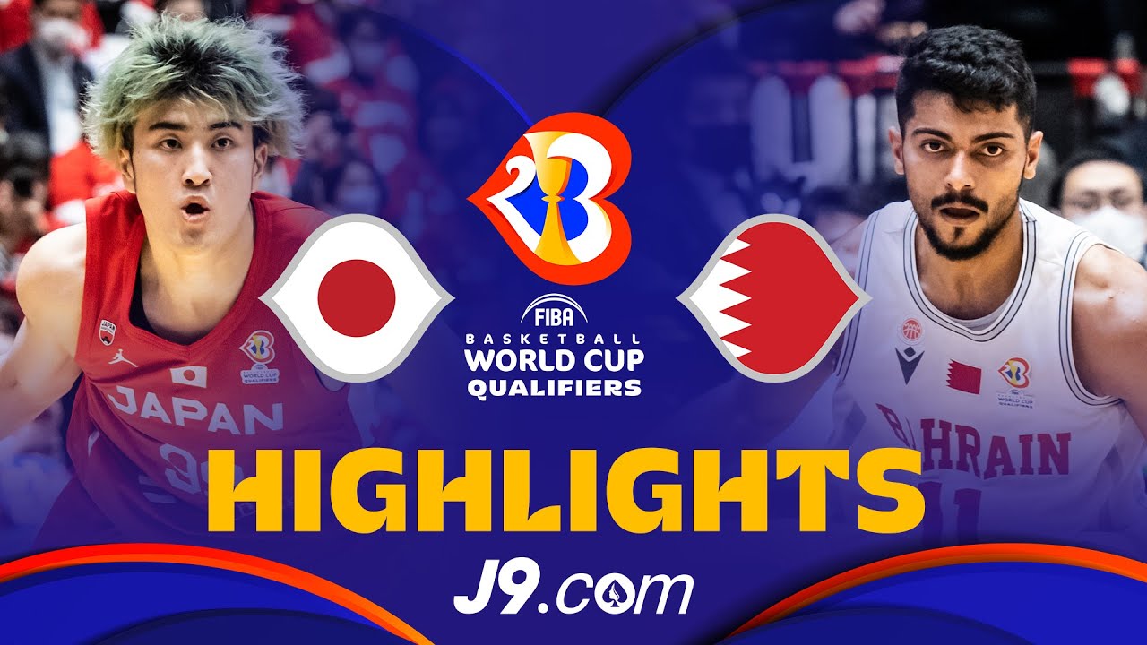 🇯🇵 Japan vs 🇧🇭 Bahrain | Basketball Highlights - #FIBAWC 2023 Qualifiers