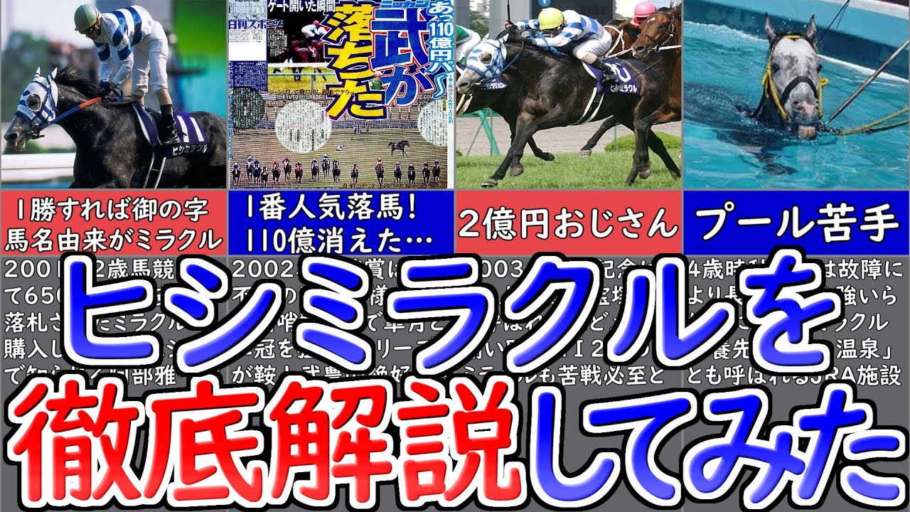 【ウマ娘】ウマ娘化されたヒシミラクルを最速徹底解説してみた【祝新ウマ娘化】