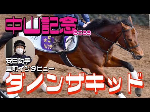 【中山記念2023】出走予定のダノンザキッドについて栗東・安田隆厩舎の安田助手に直前インタビュー「馬力に加えて柔軟性も出てきた」《東スポ競馬ニュース》