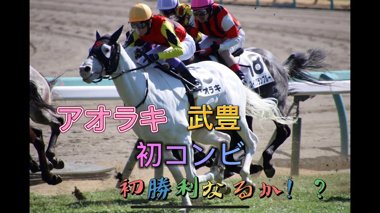 アオラキ&武豊騎手のコンビ結成