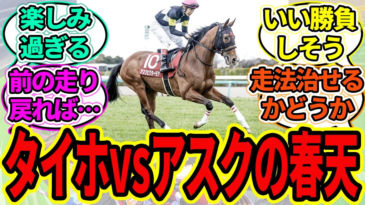『タイトルホルダーvsアスクビクターモアの春天』に対するみんなの反応【ウマ娘プリティーダービー 競馬の反応集】