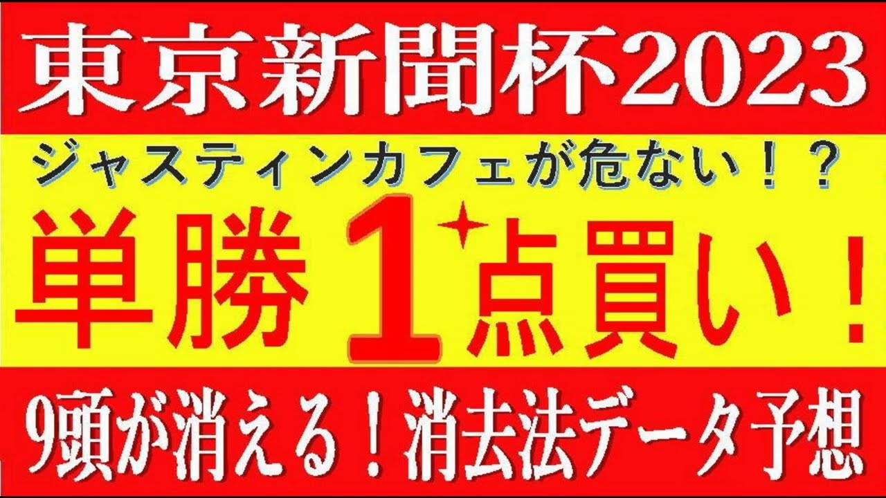 東京新聞杯2023競馬予想⚠️単勝で狙いたいアノ馬！