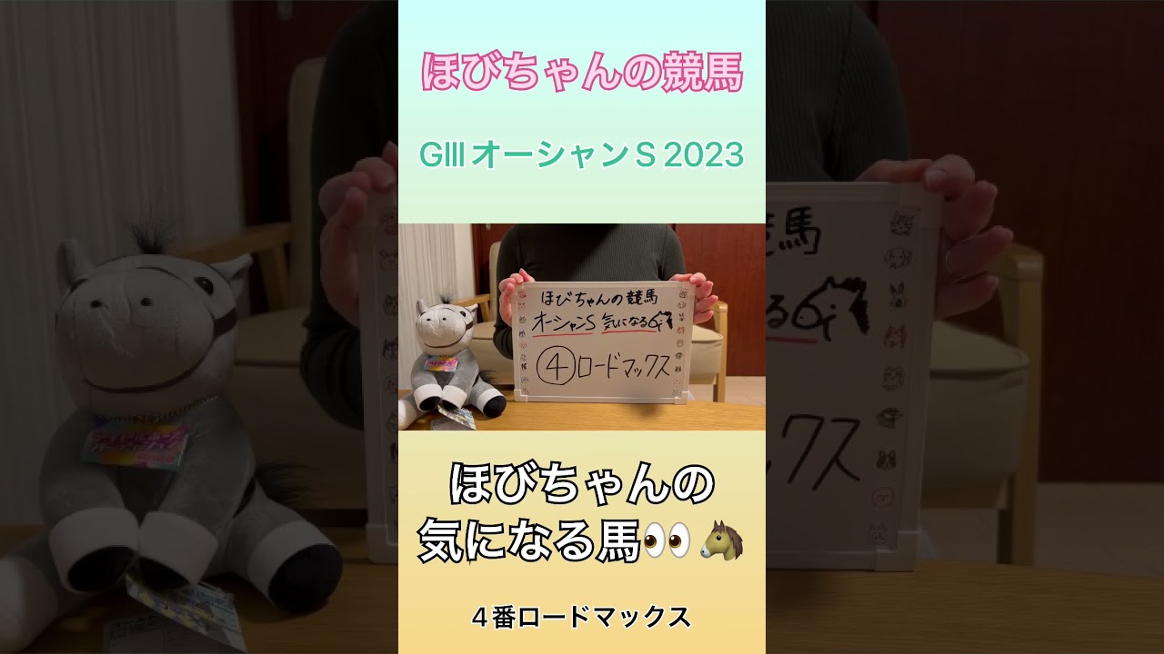 【ほびちゃんの競馬】GⅢ オーシャンS 2023 気になる馬👀🐴 #shorts #競馬 #競馬予想 #競馬女子 #中山競馬場