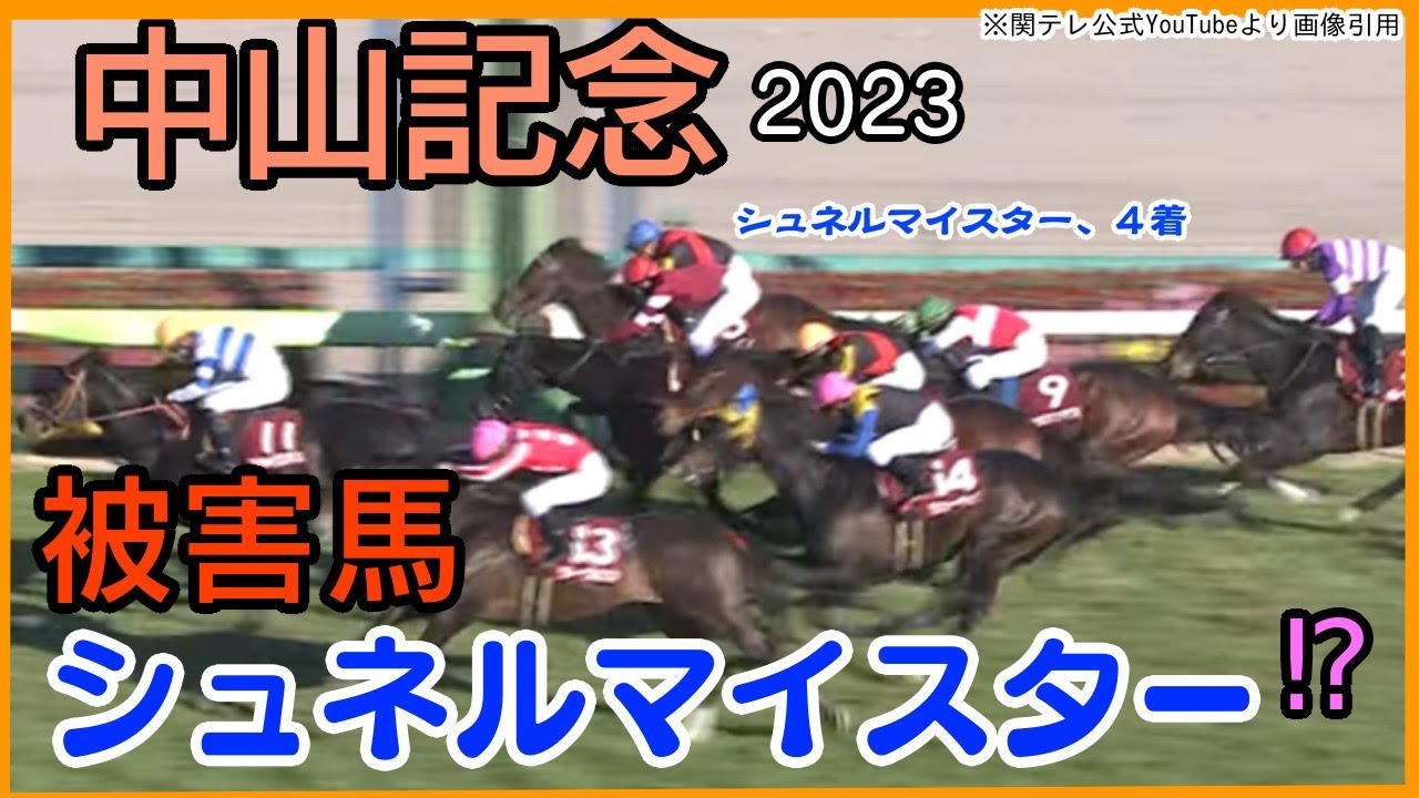 斜行の被害馬はシュネルマイスター【ＧⅡ中山記念】【シュネルマイスター／バシュロ】【イルーシヴパンサー／Ｍデムーロ】【ドーブネ／武豊】